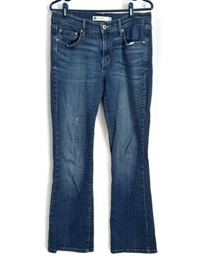 Levis 515 Bootcut Jeans Womens Size 8 Medium Wash Mid Rise Blue Denim